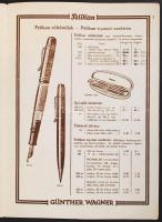 cca 1936 Pelikán No. U. 1. Árjegyzék, kiegészítéssel