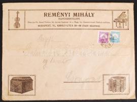 1913 Reményi Mihály zongora és pianínó árjegyzék-kivonat + kérdőív