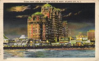 Atlantic City, Traymore Hotel, night (EK)