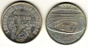 1986. 500Ft Ag + 500Ft Ag 2 klf db pár "Labdarúgó VB-Mexikó" T:BU
