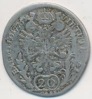 Ausztria 1776C EVS-IK 20Kr II. József T:3 Austria 1776C EVS-IK 20 Kreuzer Ag Joseph II C:F