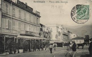 Ventimiglia, Piazza della Stazione, Hotel Suisse, Restaurant Terminus (EB)