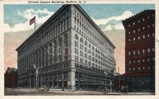 Buffalo, Ellicott Square Building, automobiles