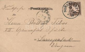 1899 Nürnberg, litho (EB)