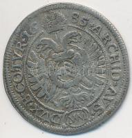 Ausztria 1685. 6Kr Ag I. Lipót Bécs (2.87g) T:2- Austria 1685. 5 Kreuzer Ag Leopold I Vienna (2.87g) C:VF