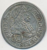 Ausztria 1685. 6Kr Ag "I. Lipót" Bécs (2.87g) T:2-
Austria 1685. 5 Kreuzer Ag "Leopol...