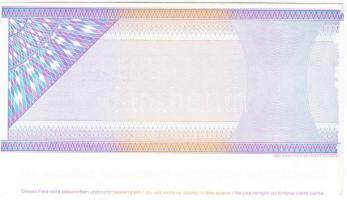 Németország DN 500M "Deutscher Reisescheck / Német utazási csekk" "Specimen" T:I...