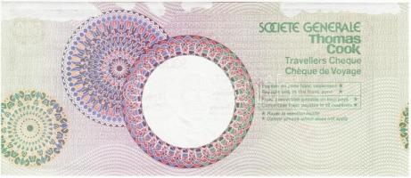 Franciaország "Societe Generale Thomas Cook / Általános Bank Thomas Cook" 500Fr "Spec...