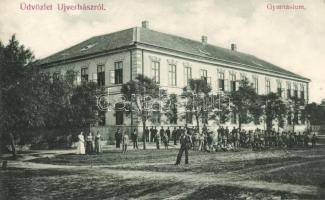 Újverbász, Gymnasium; Seidl Nándor kiadása / grammar school
