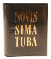 Novissima Tuba, Ítéletre serkentő utolsó trombitaszó. Bp., 1978, Pátria.  Minikönyv, 4. példány, illusztrált, kiadói aranyozott műbőr kötés, újszerű állapotban.