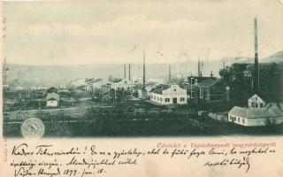 1899 Vajdahunyad, Vasgyár-telep / iron works