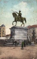 Zagreb, Jelacic statue (fl)