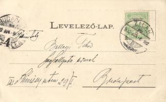 Zilah, polgári leányiskola; Seres Samu kiadása / girl school