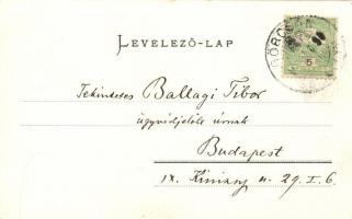 Zilah, Kossuth tér; Seres Samu kiadása / Kossuth square