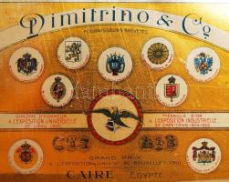Dimitrino & Co 25 db cigaretta fém dobozában /
cigarettes