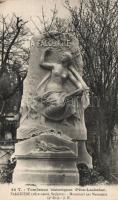 Paris, Pere Lachaise / cemetery, Falguieres tomb by Marqueste