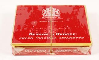 Benson & Hedges Super Virginia cigaretta fém díszdobozban, bontatlan / cigarettes