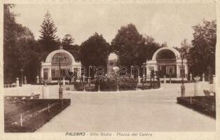 Palermo, Villa Giulia, Piazza del Centro / villa, square (EK)