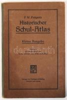1931 F. W. Putzgers Historischher Schul Atlas 77 térképpel / with 77 maps