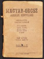 1945 Magyar-Orosz társalgó könyvecske szerk: Takács László.