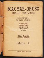 1945 Magyar-Orosz társalgó könyvecske szerk: Takács László