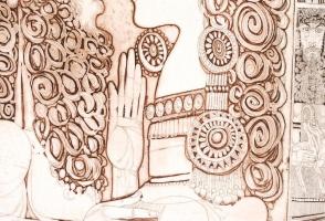 Kass János (1927-2010): Képek az Ótestamentumból, teljes mappa - 10 lap (Európa, 1985.)
10 db-os réz...