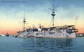 Abbazia navy port, K.u.K. battleships