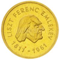 1961. 50Ft Au "Bartók Béla" (3.838/0.986) T:P Hungary 1961. 50 Forint Au "Bála Bartók" (3.838/0.986) T:P Huszár 2349., Adamo EM9