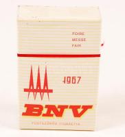 BNV 1967 20 db füstszűrős cigaretta, bontatlan / cigarettes