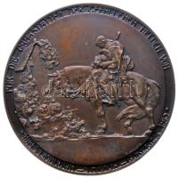 Osztrák-magyar Monarchia 1914-1915. "A Limanowai és a Tarnow-Görlicei csatában elesett katonák sírjainak tiszteletére" egyoldalas bronz emlékérem. Szign.: F. Mazura (78.6g/60mm) T:1- Austro-Hungarian Monarchy 1914-1915. "In Honor of the fallen Soldiers graves in the Battle of Limanow and Tarnow-Gorlice (Für die Grabstätten der gefallenen Helden von Limanowa, Tarnow und Gorlice)" commemorative uniface bronze medallion. Sign: F. Mazura (78.6g/60mm) C:AU Wurzbach: 6935.