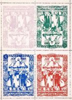 cca 1920  Budapest V. Nádor utca, Oszvald-ház fotója, benne a Központi Hitelintézet. 17x22 cm Hozzá ...