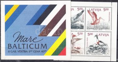 Birds stamp-bookklet sheet + stamp-booklet + FDC, Madarak bélyegfüzetlap + bélyegfüzet + FDC