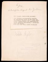 cca 1938 New York, Rockefeller center. Sajtófotó (New York Times, London) / Press photo 19x23 cm