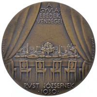 Beck Ötvös Fülöp (1873-1945) 1931. "Gyulai Pál / A Gyulai ebédek vendégei - Rust Józsefnek 1930...