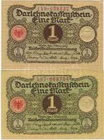 Német Birodalom 1920. 1M (2x) T:I