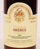 1983 Tokaji Oremus, palackozva: Tolcsva, 500 ml
