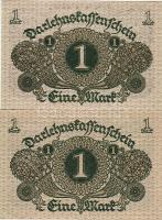 Német Birodalom 1920. 1M (2x) T:I