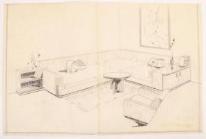 Paul Griesser: Das Neue Möbel (Neuzeitliche Wohn-Schlaf- u. Arbeitsräume) Stuttgart, 1932 Julius Hof...