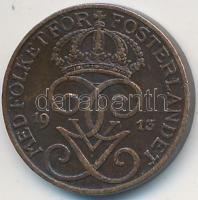 Svédország 1913. 1ö Br T:2
Sweden 1913. 1 Öre Br C:XF
Krause KM# 777.2