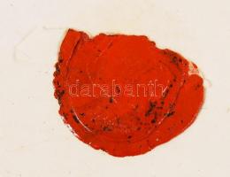 1830 gróf Zichy Ferenc királyi lovászmester magyar nyelven írt levele Moson vármegyének, saját kezű ...