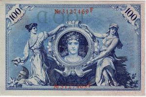 Német Birodalom 1908. 100M T:I