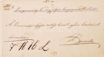 1848 03. 27. Id. Szőgyény-Marich László (1806-1893) a magyarországi polgári közigazgatás elnökének levele az új császári alkotmányra kihirdetésére vonatkozóan