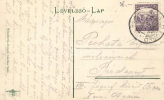 Iglófüred, Fürdőház; Wlaszlovits Gusztáv kiadása / spa house