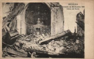 1908 Messina, earthquake, Cathedral interior