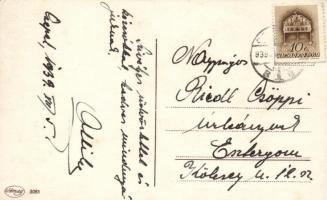 Mikulás / Saint Nicholas, motorbike; Amag 3061