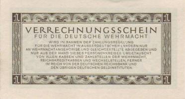 Német Birodalom/Wehrmacht (német hadsereg) kiadás 1944. 1RM T:I