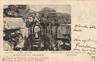 Tiryns, Tirynthe; Caverne / cave Ga (EK)
