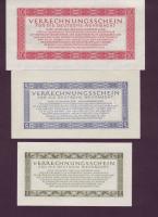 Német Birodalom/Wehrmacht (német hadsereg) kiadás 1944. 1RM, 5RM, 10RM T:I
