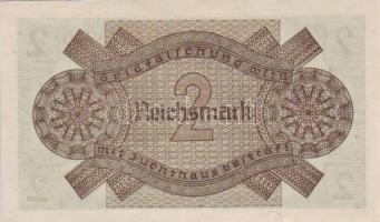 Német Birodalom/II.V.H. dátum nélkül (1939.) megszállt területek részére kiadott bankjegyek 2RM T:I