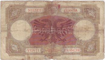 Albánia 1939. 20Fr T:IV + 1957. 10L, 50L, 100L T:I + 1976. 1L T:I